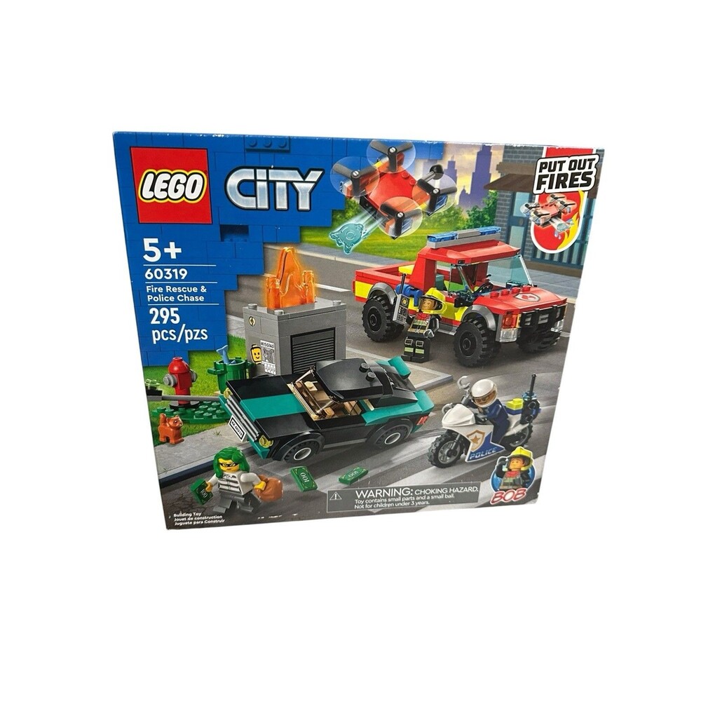 LEGO City 60319 Fire Rescue & Police Chase